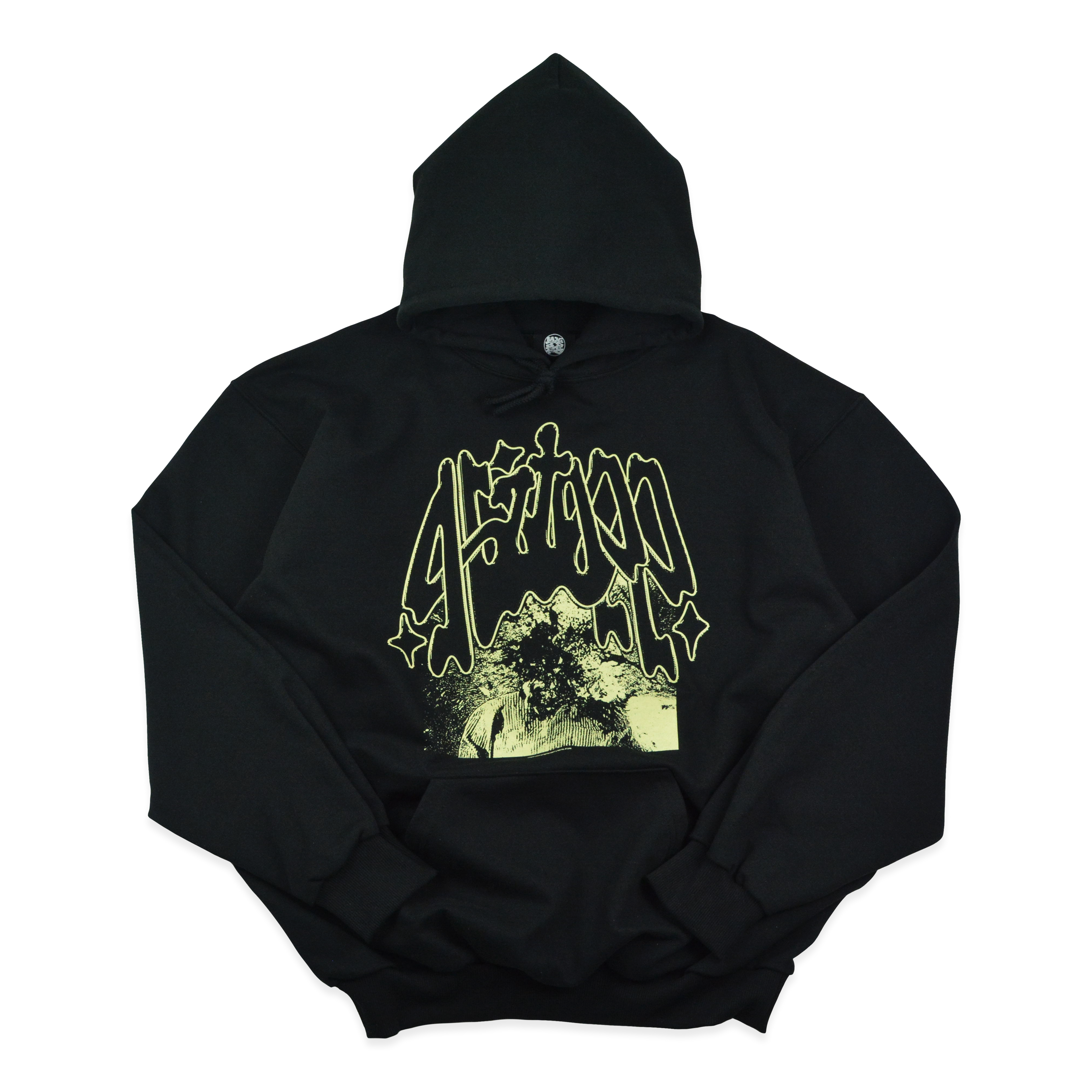 BLOWN HOODIE BLACK/CREAM