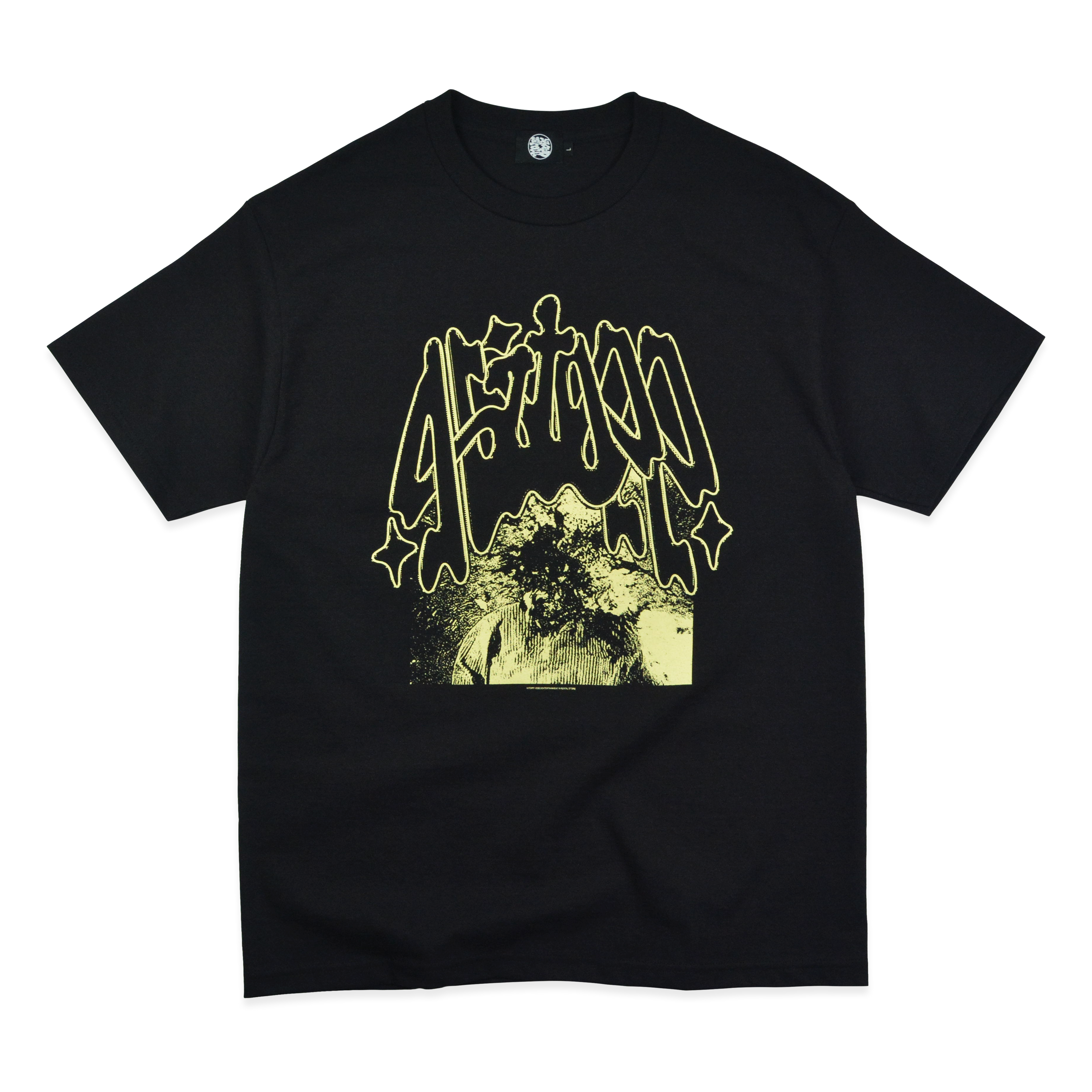 BLOWN TEE BLACK/CREAM