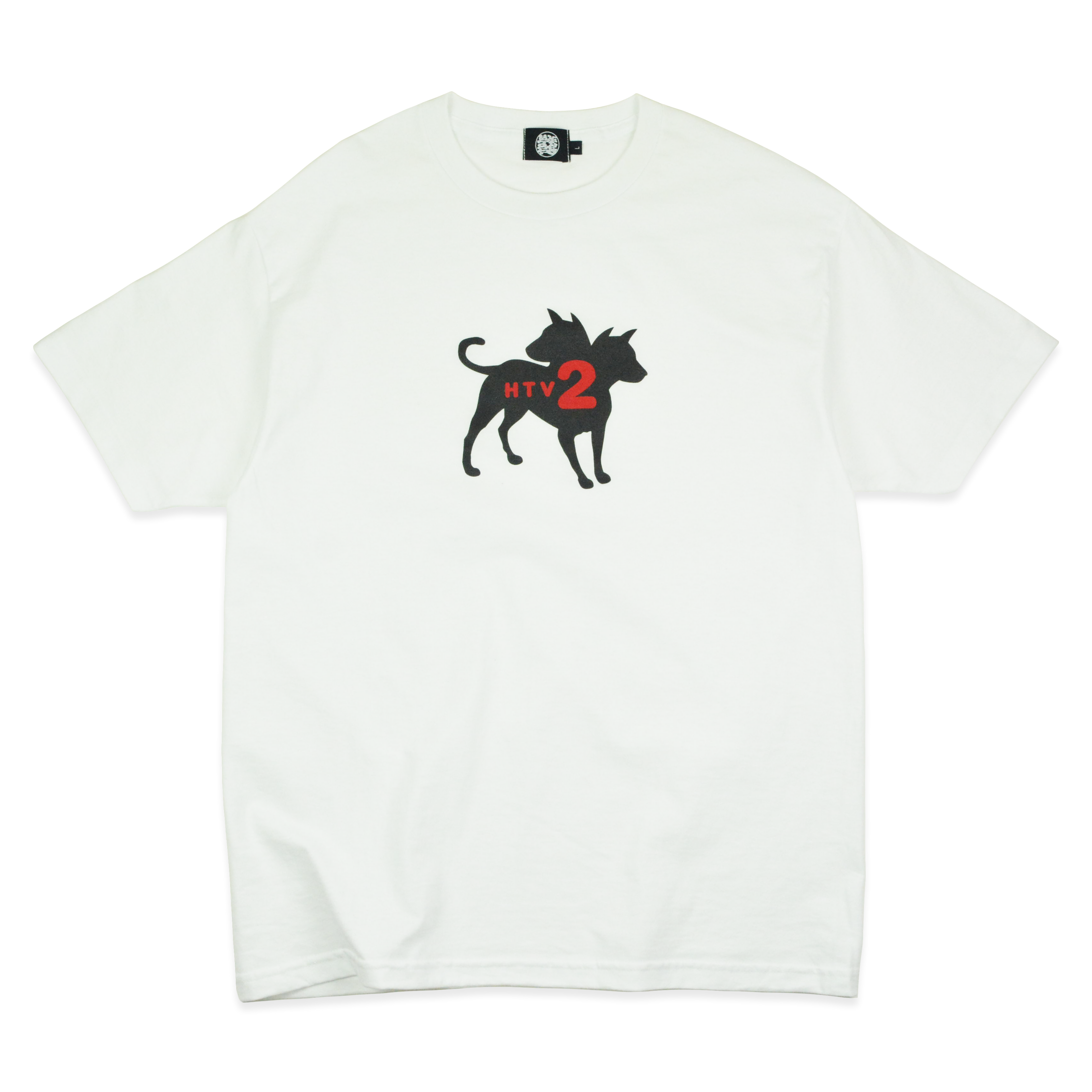 HTV2 TEE WHITE/BLACK/RED