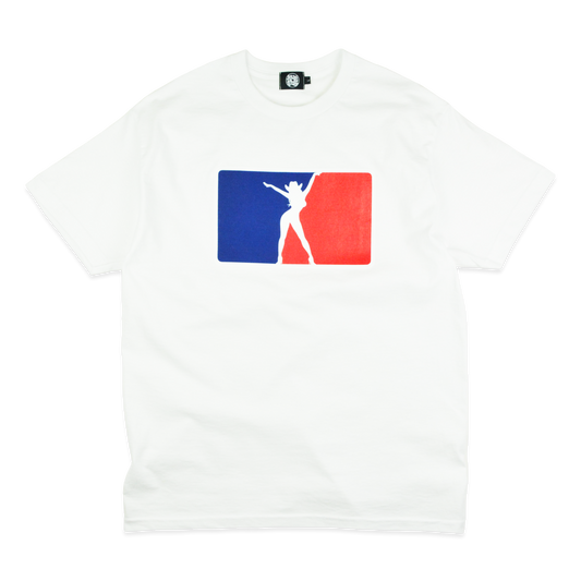 MAJOR LEAGUE TEE MULTI/WHITE