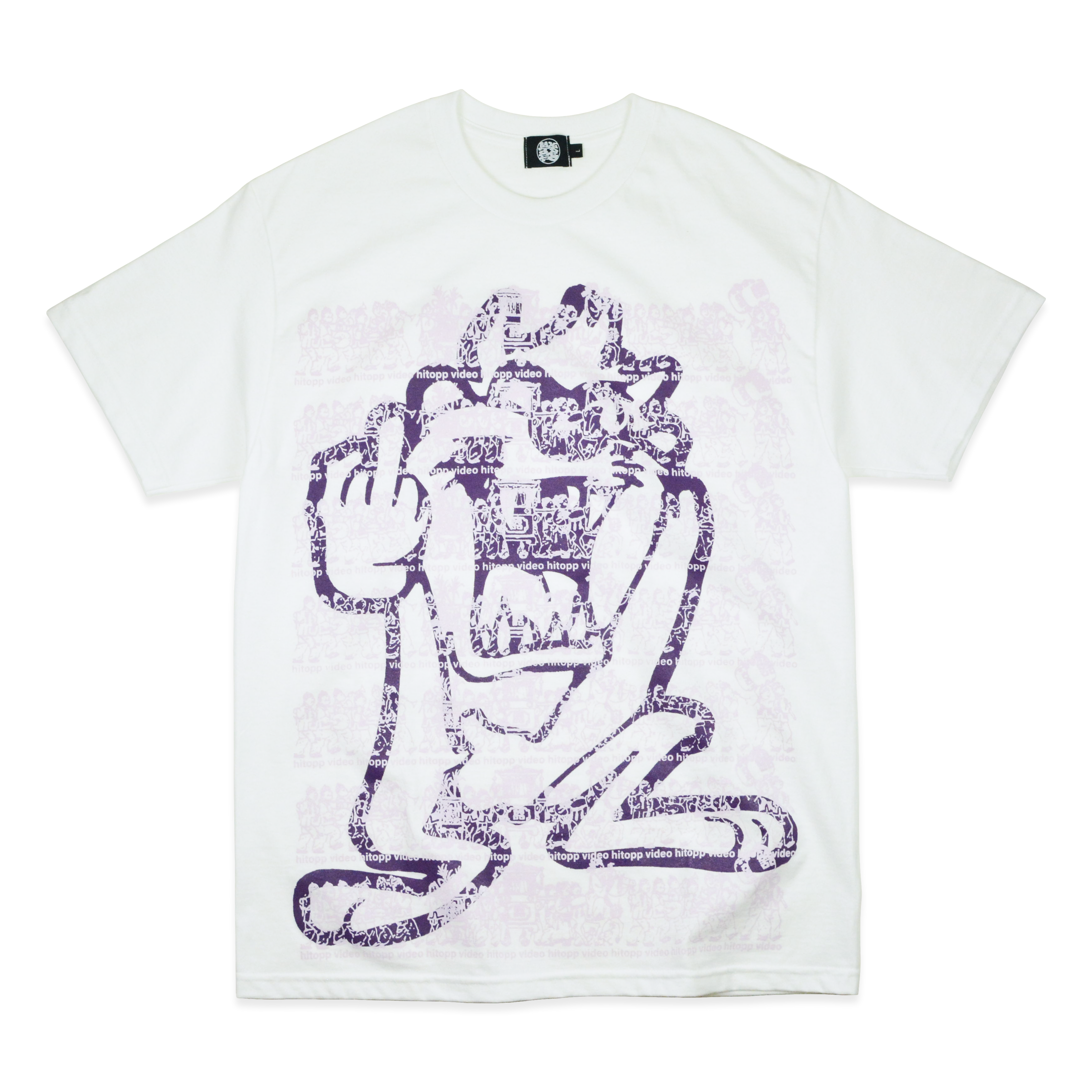 TAZ TEE WHITE/PURPLE/LAVENDER