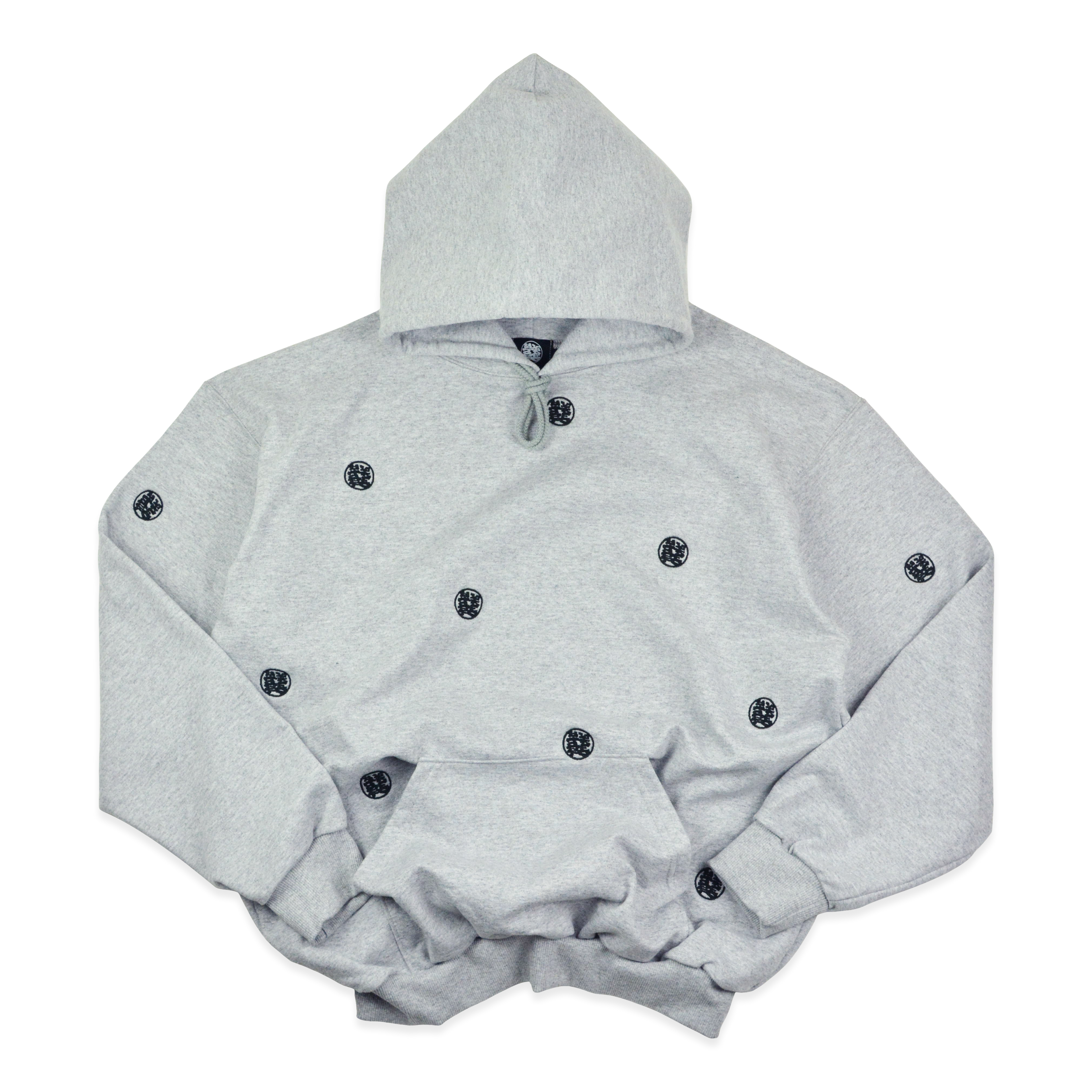 TOKEN HOODIE GREY/BLACK