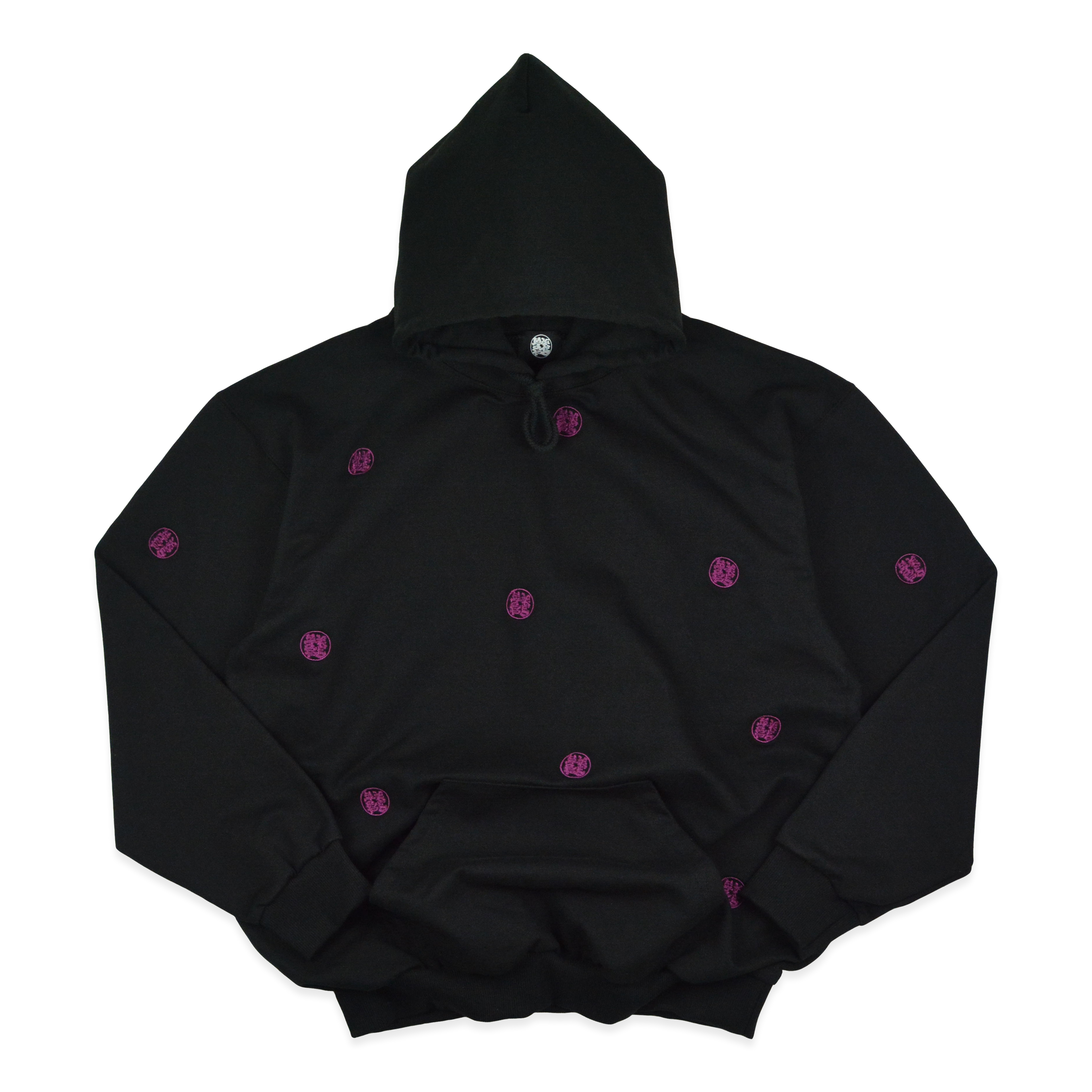 TOKEN HOODIE BLACK/PURPLE