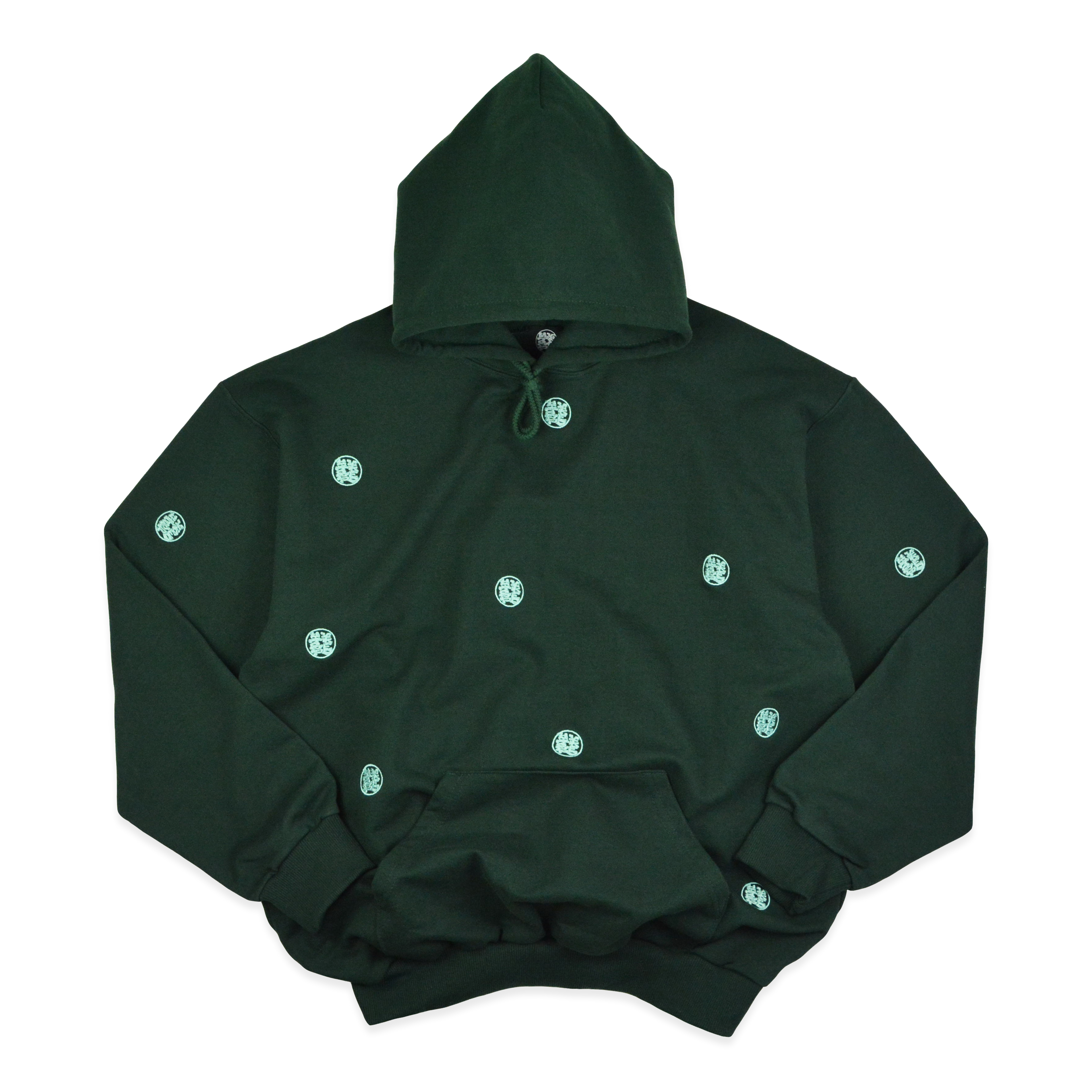 TOKEN HOODIE GREEN/MINT