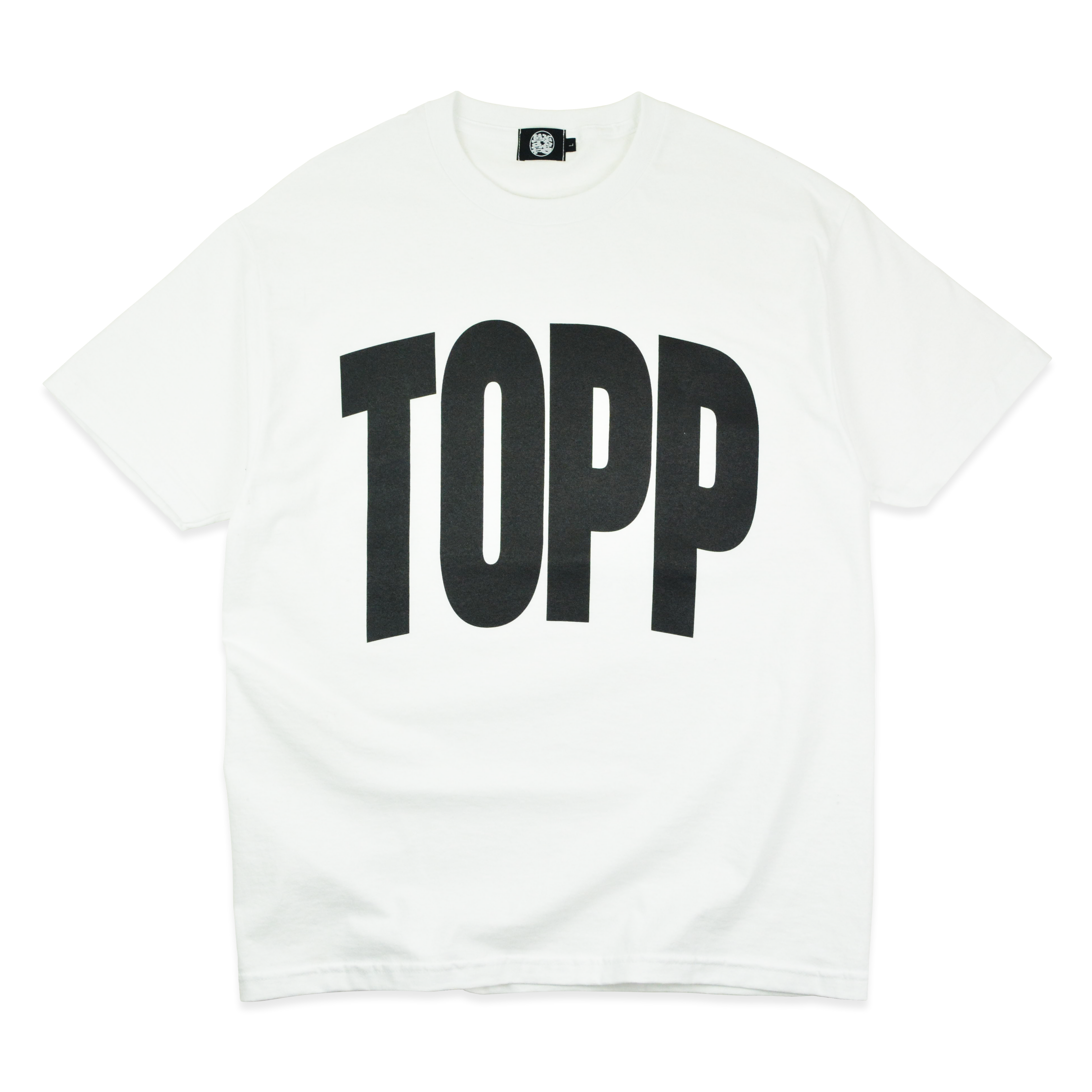 TOPP TEE WHITE/BLACK